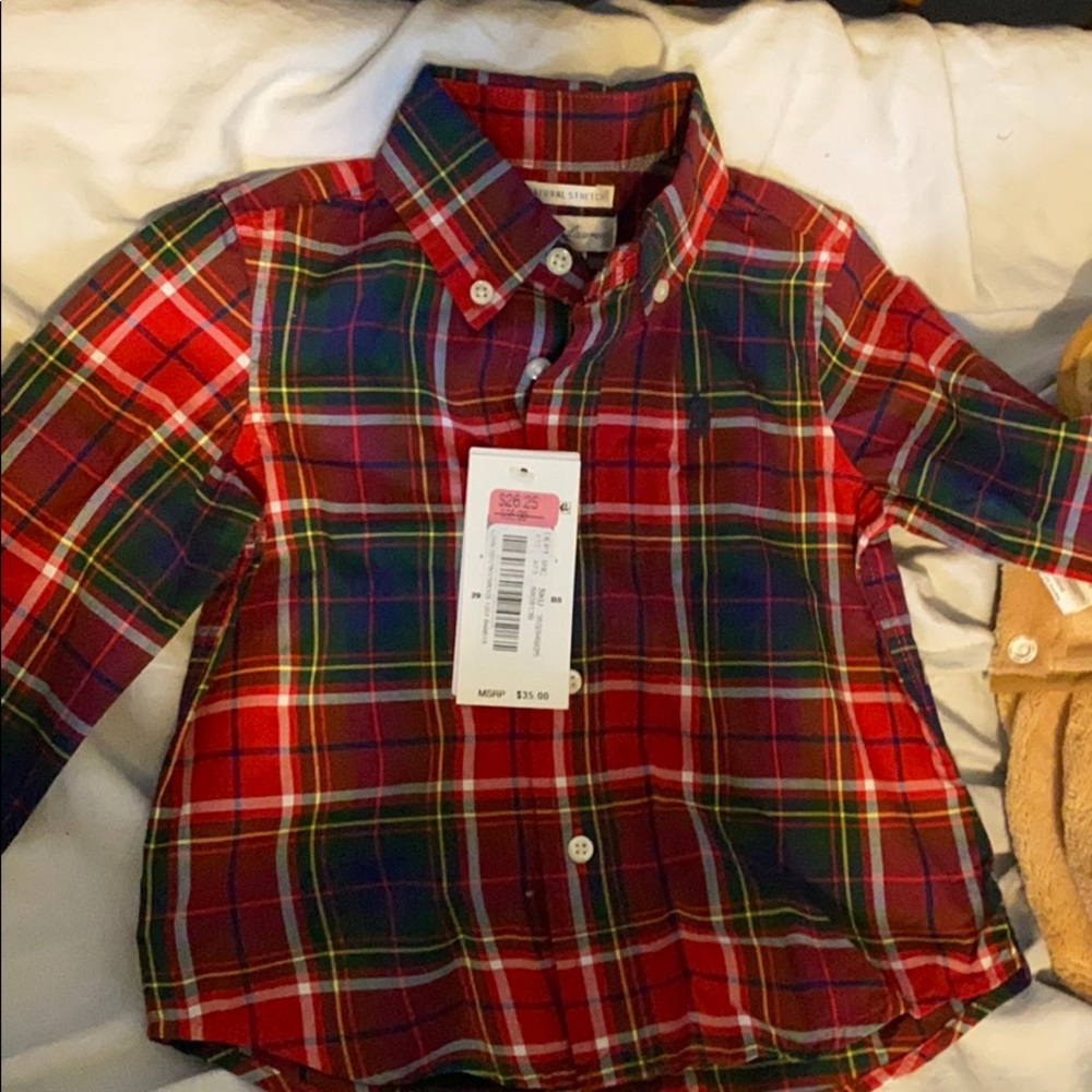 Ralph Lauren baby outfits.